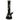 Front view of the 14.7-inch Honeybee Beaker Water Pipe, showcasing a dark glass beaker with subtle patterned details.