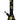 Front view of the 14.7-inch Honeybee Beaker Water Pipe, showcasing a dark glass beaker with a decorative honeycomb pattern.