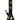 Front view of the 14.7-inch Honeybee Beaker Water Pipe, showing a dark glass beaker with subtle patterned details.