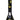 Front view of the 14.7-inch Honeybee Beaker Water Pipe, showing a dark glass beaker with golden honeycomb patterns.