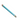 A close-up view of the Glitter Pencil Dab Tool, showing its slender, clear glass design angled against a plain background.