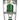 Front view of the Rocket Ship XL Bong, a clear glass water pipe with a rocket ship-inspired design.