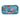 Top-down view of a teal tropical design tray featuring an anchor, blue cannabis leaf, red coral and flowers labeled DankStop Cabana Cannabis Co.Tray-Ahoy-Medium