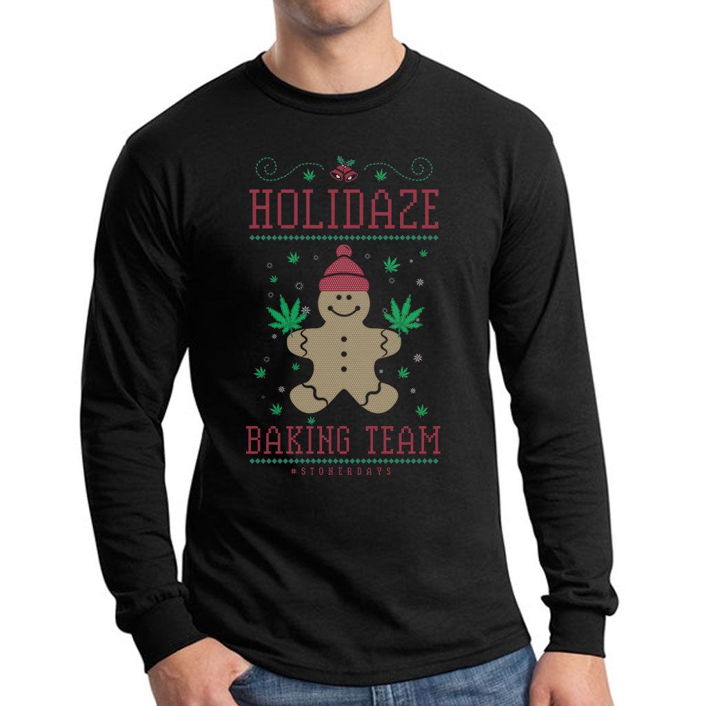 Holidaze Baking Team Long Sleeve T-Shirt