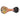 A close-up, angled view of the 4-inch Gold and Frit Spoon Pipe, showcasing its colorful glass frit and curved design.