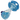 A close-up of the 4.5-inch Mushroom Frit Spoon Pipe, showcasing its swirling blue glass design from a slightly angled view.