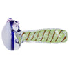Swirling Double Blown Spoon Pipe - 4.5 in