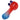 Front view of the Gradient Glass Frit Pipe - 3.5 in, showcasing a colorful glass pipe with a frit pattern.