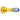 A close-up of the Gradient Glass Frit Pipe - 3.5 in, showing a colorful glass pipe with a gradient frit pattern.