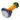 A studio shot of the 4.5-inch Colorful Reversal Art Spoon Pipe, showcasing its vibrant, multi-colored glass design from a slightly angled view.