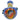 A close-up, angled view of the 4.5-inch Wig Wag Reversal Spoon Pipe, showcasing its vibrant swirls of blue, red, and yellow glass.