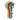 A studio shot of the Slime Rasta Rainbow Spoon Pipe, displaying the colorful glass design in a side view.