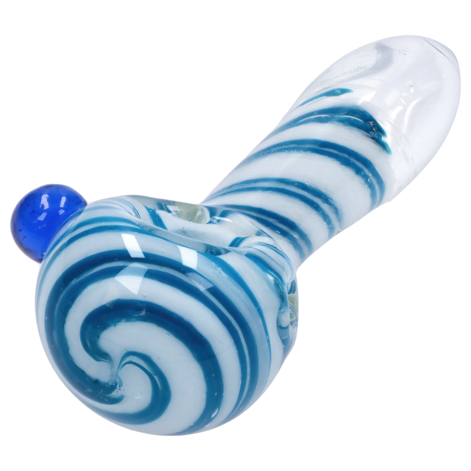 Dankstop 3-inch Glass w/ Marble Hand Pipe