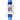 Close-up front view of the Grateful Dead x Pulsar Steal Your Face Dab Straw | 6.5" showing the clear glass chamber with a red-and-blue Steal Your Face skull decal and blue stem.