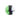 Centered frontal view of the round, tri-color DankStop Silicone Ball Container showing green, black, and white swirls against a black background