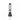 A sleek, front view of the Silicone Wrapped Glass Chillum Set, highlighting its slender glass body and minimalist design against a neutral backdrop.