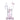 The HydroBarrel Mini Rig is shown in a side view, highlighting its compact size and clear glass construction.