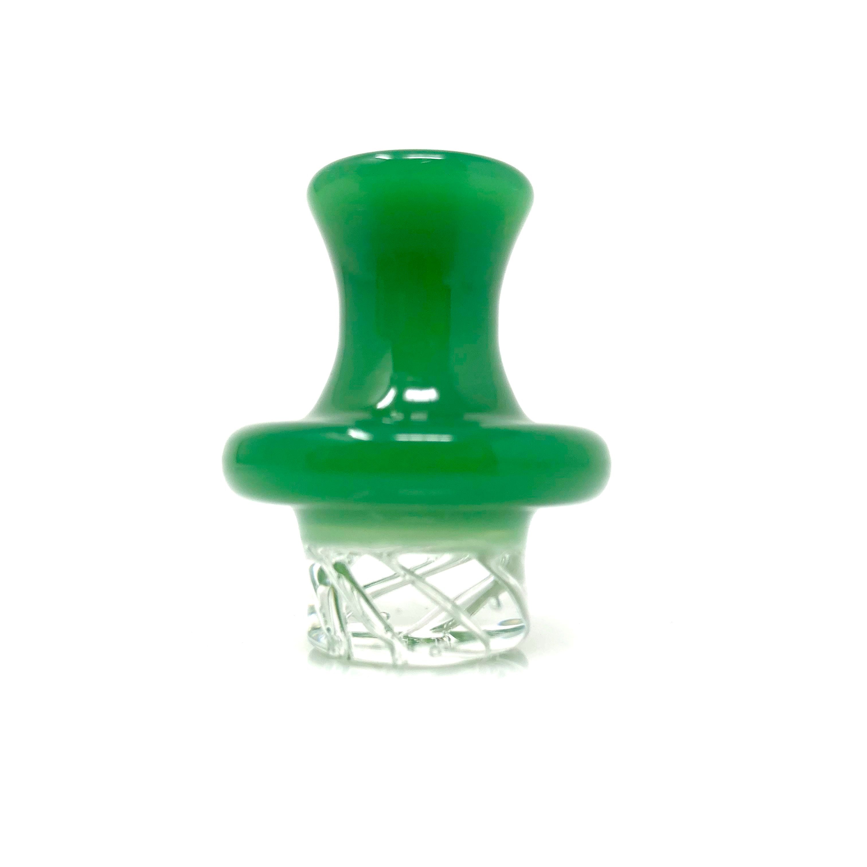 Color Turbo Spinner Glass Carb Cap + 2 Pearls