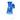 A side view of the Double Color Dry Glass Ashcatcher with a blue and clear glass construction.