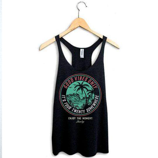 It's 420 Somewhere Women's Racerback