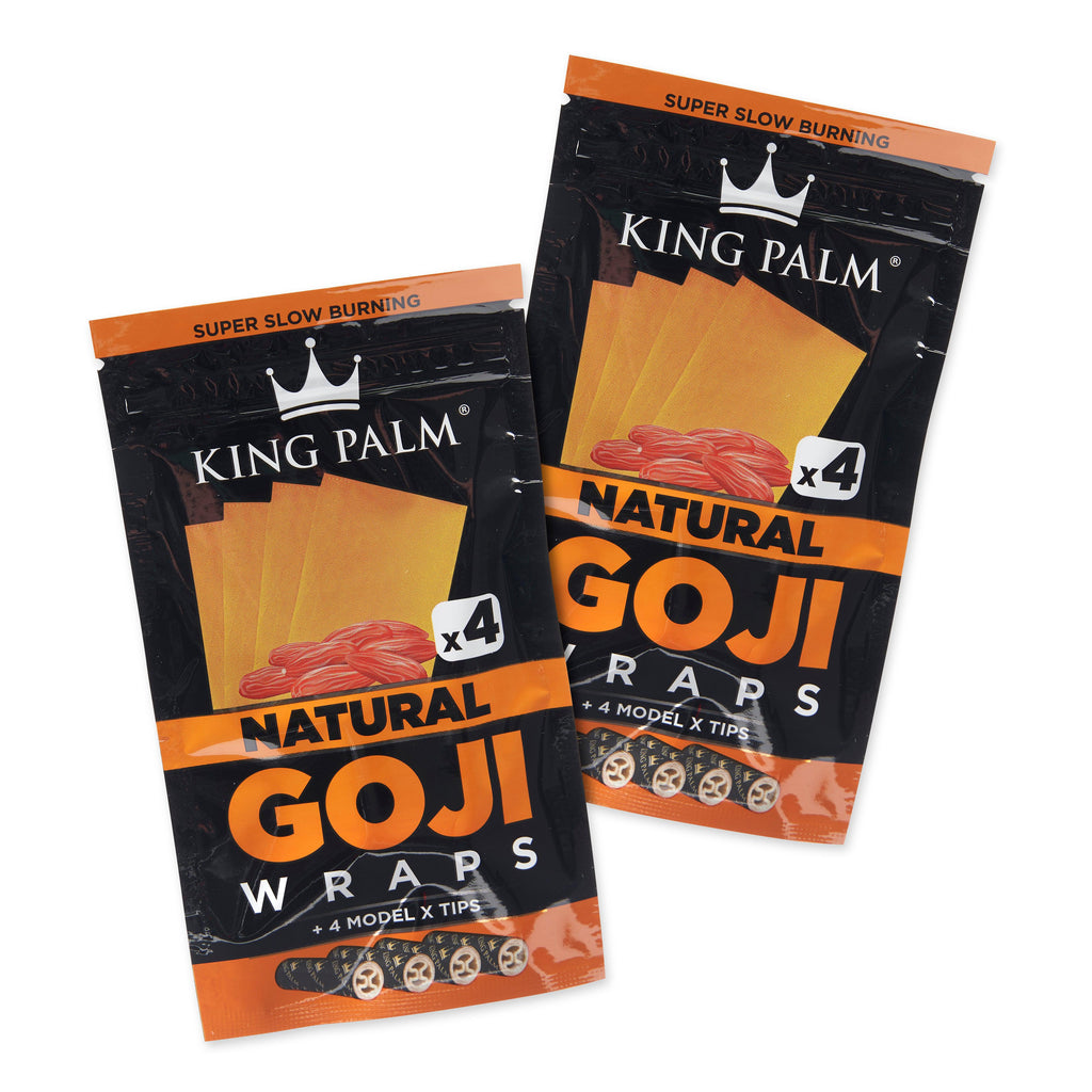 does strawberry king palm goji wraps contain tobacco King Palm Goji Wraps -