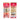 Close-up of the Mini Size Flavored Pre Rolled Leaf Tubes - Combo Pack packaging, displaying colorful branding and text against a white backdrop.