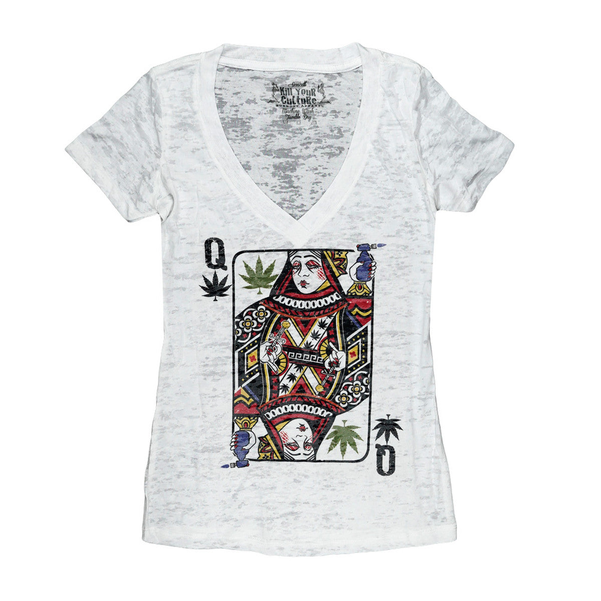 Queen of Concentrates Women's Burnout T-Shirt