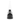 Front view of the Puffco Peak Pro, a black, compact vaporizer with a rounded glass top and simple, modern design.