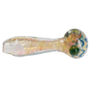 Gold Twisty Spoon Pipe - 5 in.