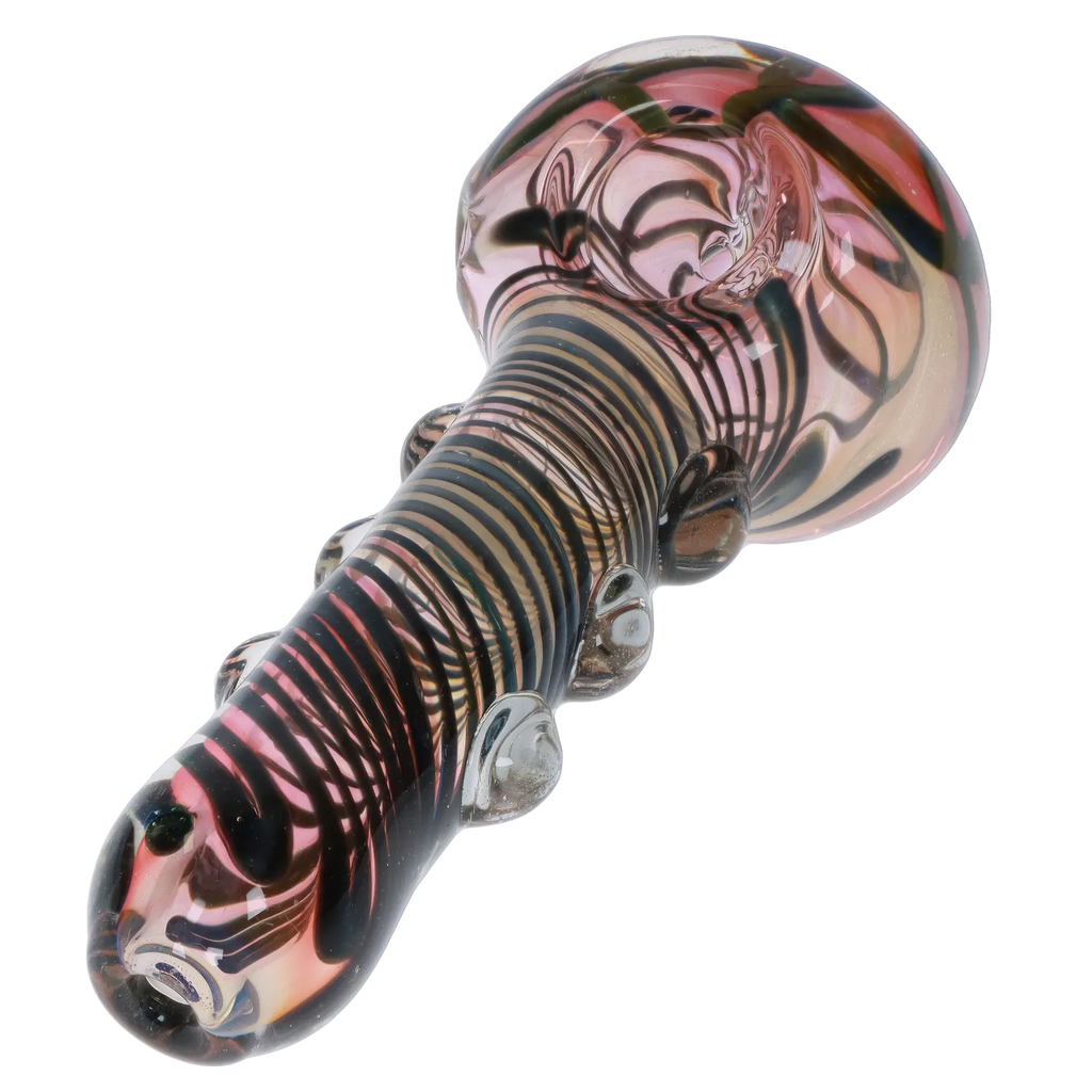 DankStop Gold Fume Spoon Pipe - 4.5 in.
