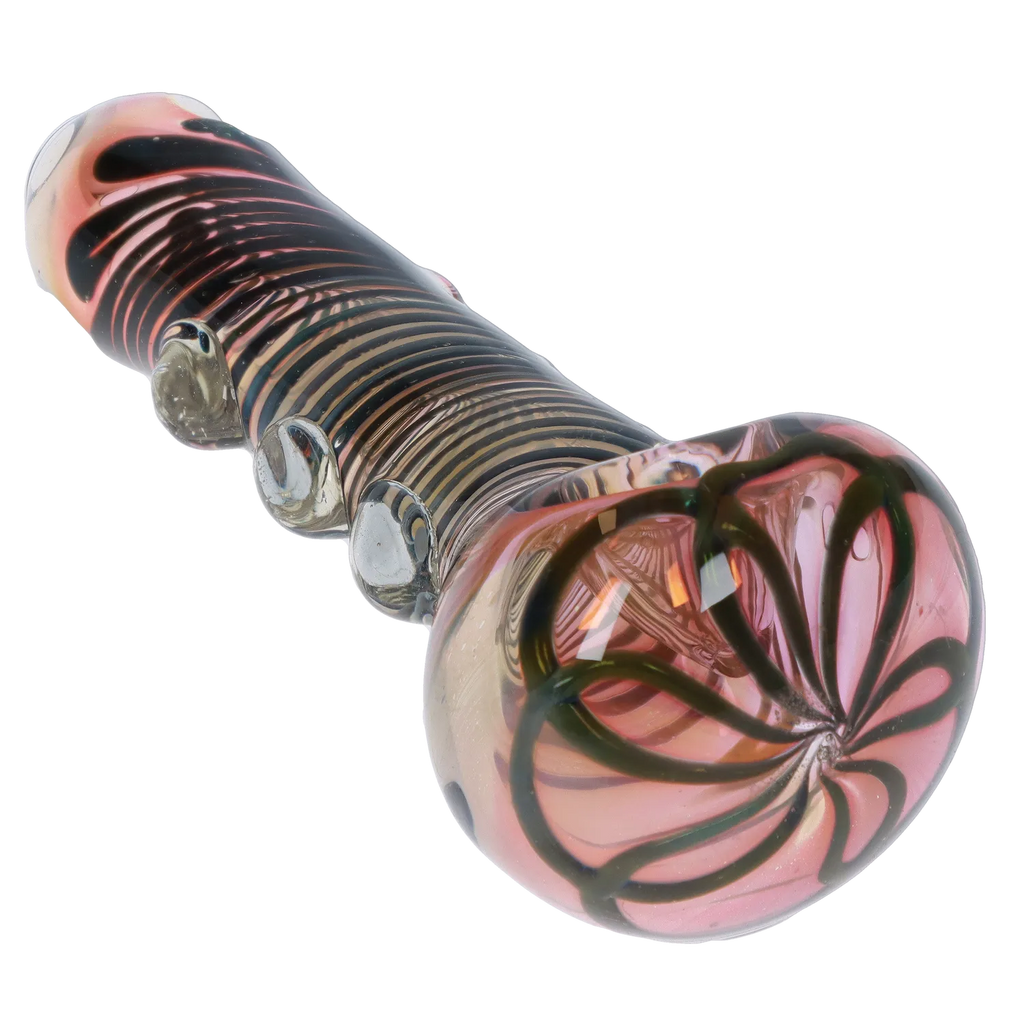 DankStop Gold Fume Spoon Pipe - 4.5 in.