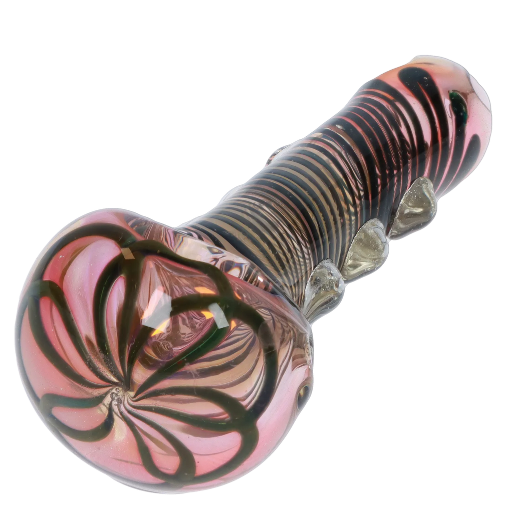 DankStop Gold Fume Spoon Pipe - 4.5 in.