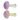 Angled top-down view of a pink DankStop Dankstop Big Fat Head Spoon Pipe - 4 in. with a clear, yellow-tinged stem and mirrored reflection below