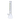 A front view of the 9mm Water Pipe - 18 in., showcasing its clear glass construction and simple, cylindrical shape.