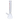 Front view of the 18-inch 9mm Water Pipe, a clear glass pipe with a simple cylindrical shape.