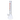 Front view of the 9mm Water Pipe - 18 in., a clear glass pipe with a simple cylindrical shape and visible joint detail.