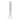 Front view of the 9mm Water Pipe - 18 in., a clear glass pipe angled against a plain white background.