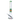 Front view of the 18-inch 9mm Wig Wag water pipe, with a classic beaker shape and green accents near the mouthpiece.
