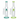 DankStop DankStop Dual Perc with Color Accents Bong - 15 in.