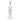 A straight-on view of the 15-inch Dual Perc with Color Accents Water Pipe, showcasing its glass construction and subtle colored accents.