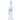 Right-side close-up of the DankStop Dual Perc with Color Accents Bong - 15 in., showing its clear glass chambers and pale blue accents against a white background