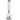 Front view of the 18-inch 9mm Water Pipe with Tree Perc, showing a clear glass pipe with a tree percolator visible inside.