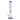 A front view of the 18-inch 9mm Water Pipe with Tree Perc, showcasing its clear glass construction and cylindrical shape.