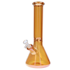 Electroplated Beaker Bong  - 16 in.