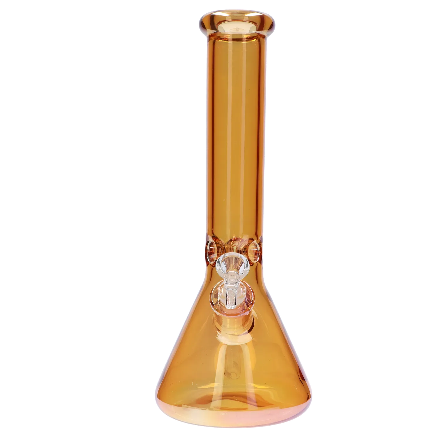 Electroplated Beaker Water Pipe  - 16 in.