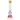 DankStop DankStop Mushroom Marble Bong - 18 in.