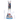 Front view of the 10-inch Mushroom Design Water Pipe, showcasing a colorful, patterned glass design.