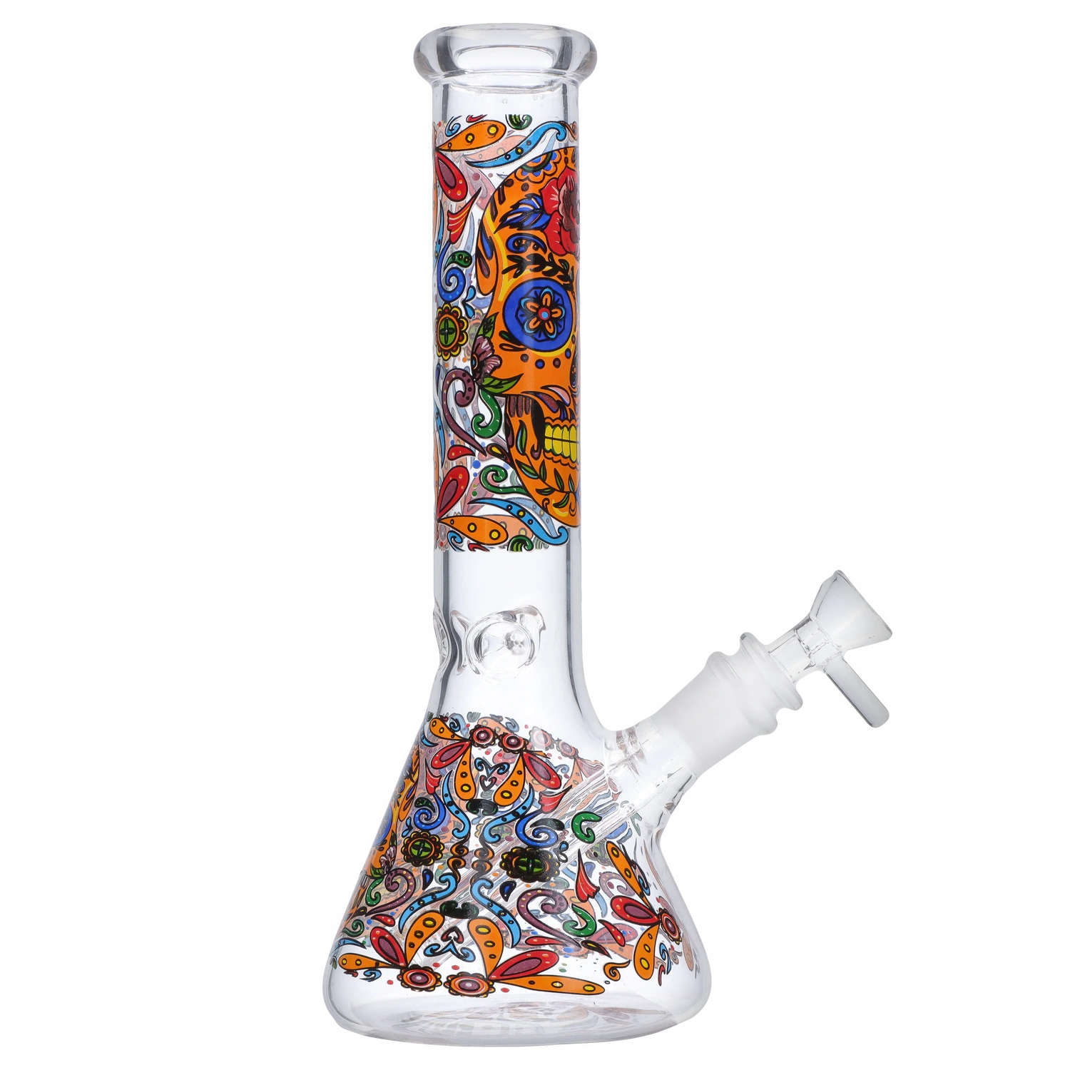 DankStop Multi-Mushroom Perc Water Pipe - 9 in.
