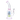 Front view of the 9-inch Multi-Mushroom Perc Water Pipe, showcasing a clear glass body with colorful mushroom-shaped percolators.