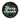 Front view of the Dab Pad logo, featuring stylized green lettering on a dark background.